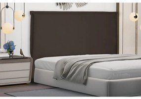 Cabeceira Garden Para Cama Box Solteiro 90 cm Suede - D'Rossi - Café