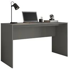 Mesa Para Computador Escrivaninha Office Cubic 1.36 Chumbo - Caemmun