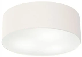 Plafon Para Sala de tv Cilíndrico TV-3057 Cúpula Cor Branco