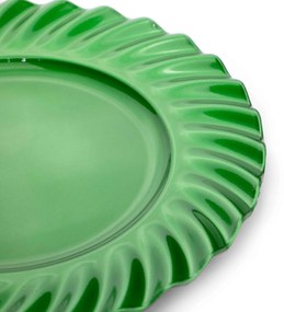 Sousplat de Plástico Verde 33 cm - D'Rossi