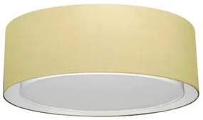 Plafon Para Dormitório Cilíndrico SD-3038 Cúpula Cor Algodão Crú