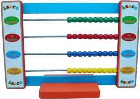 Jogo Planeta Brinquedo Ábaco Multicolorido