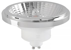 Lampada Led Ar111 2700k Plastico Branco