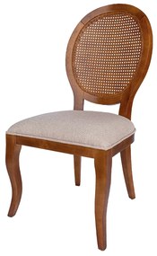Cadeira Delicate Palha - Freijó  Kleiner