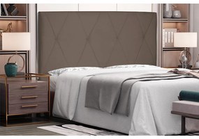 Cabeceira Aquilla Para Cama Box Queen 160 cm Suede - D'Rossi - Caramelo