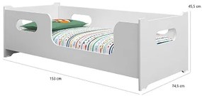 Cama Mentossoriana Encanto Infantil Branco - Gabrielli Móveis