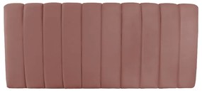 Cabeceira Painel Olivia Queen 160 cm Veludo - D'Rossi - Rose