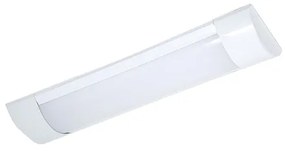 Plafon Led Sobrepor Retangular 9w Branco Luz Branca