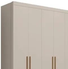 Guarda Roupa Casal 6 Portas 3 Gavetas 233cm Dubai Fendi      - VLR MÓV