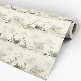 Papel de parede adesivo floral girassol