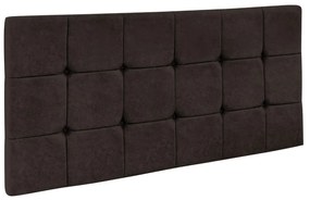 Cabeceira Painel Sleep para Cama Box Solteiro 1,00 m Suede Marrom - D'Rossi