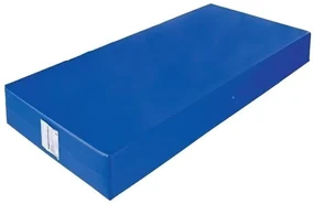 Colch�O D28 Solteiro Orthovida Courvin 180X80X13Cm (Azul)