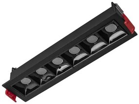 Plafon Led Embutir Aluminio Preto 14w 34 2700k Picco