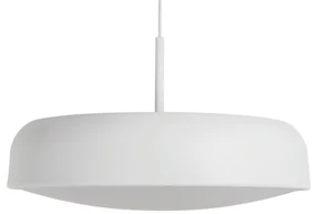 Pendente Bis Ø50X13Cm 6Xe27 Com Difusor Convexo / Haste De 15Cm | Usin... (BT / CB-M - Branco Texturizado / Cobre Metálico)