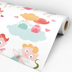 Papel de Parede infantil cupido