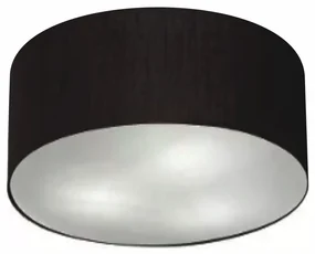 Plafon de Sobrepor Cilíndrico SP-3054 Cúpula Cor Preto