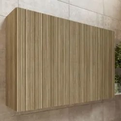 Armário de Cozinha Aéreo 2 Portas 120cm Minsk Freijó Z06 - Mpozenato