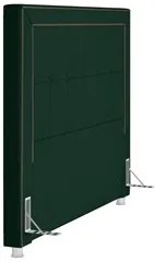 Cabeceira Cama Box Casal Queen 160cm Paolla P02 Veludo Verde Musgo - M