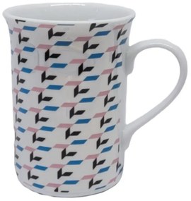 Caneca 240Ml Porcelana Schmidt - Dec. Mantiqueira 2397