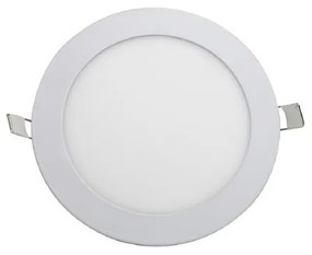 Plafon Led Embutir Redondo Branco 12W Yamamura - LED BRANCO FRIO (6000K)