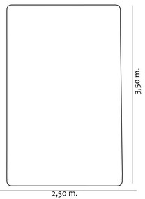 Tapete Para Sala de Estar Chevron 2,50x3,50 Prata G57 - Tapetes São Carlos
