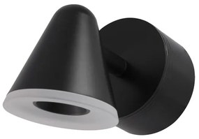 Arandela Led Aluminio 5W 3000K Flora - PRETO