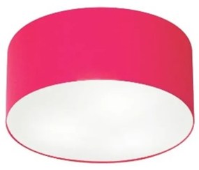 Plafon Para Dormitório Cilíndrico SD-3010 Cúpula Cor Rosa Pink