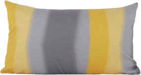 Capa almofada LYON Veludo estampado Tie Dye Amarelo 30x50cm