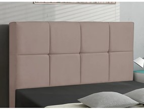 Cabeceira Roma para Cama Box Queen 160 cm Suede - D'Rossi - Bege