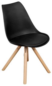 Cadeira Atlas Polipropileno - Preto