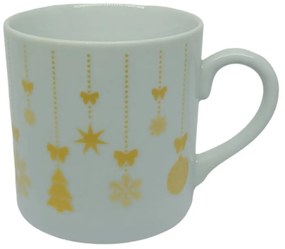 Caneca Natal 350Ml Porcelana Schmidt - Mod. A