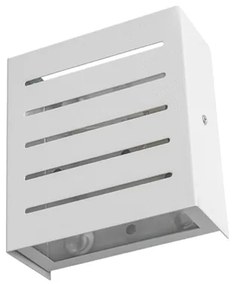 Arandela Aluminio Ip65 12X4,5Cm Lippe - BRANCO