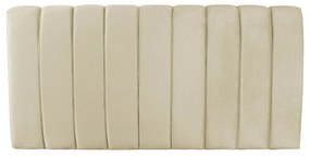 Cabeceira Painel Olivia Casal 140 cm Veludo - D'Rossi - A129 Off White