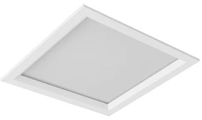 Plafon Led Embutir Quadrado Branco 16W Sevilha - LED BRANCO NEUTRO (4000K)