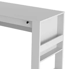 Mesa Para Computador Escrivaninha 2 Gavetas ME4144 Branco - Tecno Mobi