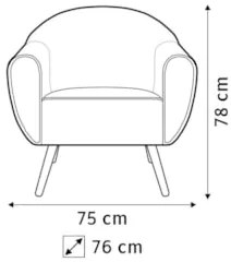 Kit 2 Poltronas Decorativas Pés Palito Madeira Nina C-317 Veludo Cinza