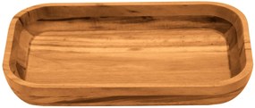 Gamela para Churrasco Tramontina Retangular Grande em Madeira Muiracatiara com Acabamento Envernizado 45 x 30 cm -  Tramontina