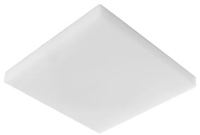 Plafon Led Sobrepor Quadrado Branco 32W Frameless - LED BRANCO FRIO (6500K)