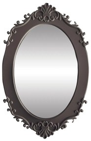 Espelho Oval - Cinza Imperador Clássico Kleiner