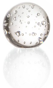 Esfera Murano Bubbles P Cristal Transparente