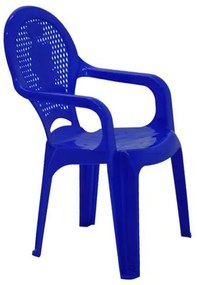 Cadeira Infantil Tramontina Catty Estampada em Polipropileno Azul