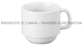 Xicara Chá 200Ml Porcelana Schmidt - Mod. Cilíndrica 2° Linha