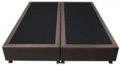 Base Box para Cama Casal Queen 158x198cm Bipartido Liz S05 Sintético M