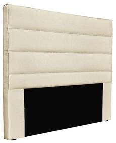 Cabeceira Cama Box Solteiro 90 cm Arles Linho S04 - D'Rossi - Perola