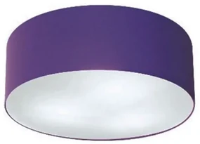 Plafon Para Corredor Cilíndrico SC-3005 Cúpula Cor Roxo