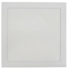 Plafon Led Embutir Quadrado Aluminio Branco 24W Yamamura - LED BRANCO NEUTRO (4000K)