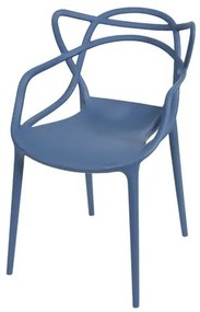 Cadeira Master Allegra Polipropileno Azul Petroleo - 47216 Sun House