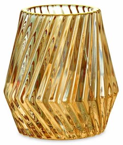 Porta Velas 8Cm Champagne Vidro - Mart