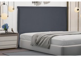 Cabeceira Garden Para Cama Box Queen 160 cm Suede Cinza - D'Rossi