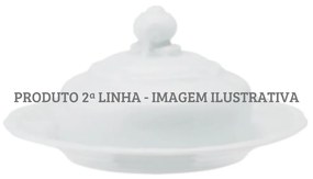 Manteigueira Redonda Porcelana Schmidt - Mod. Pomerode  2ª Linha 114